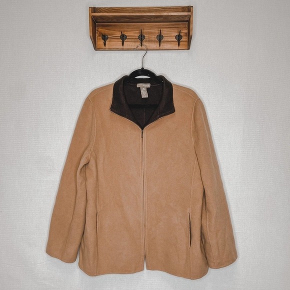 Valerie Steven’s | Pure Wool Zip Up‎ Coat 16 Womans - Picture 1 of 7